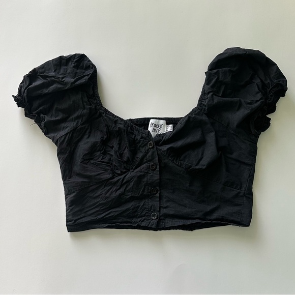 princess polly black going out top - Picture 1 of 2